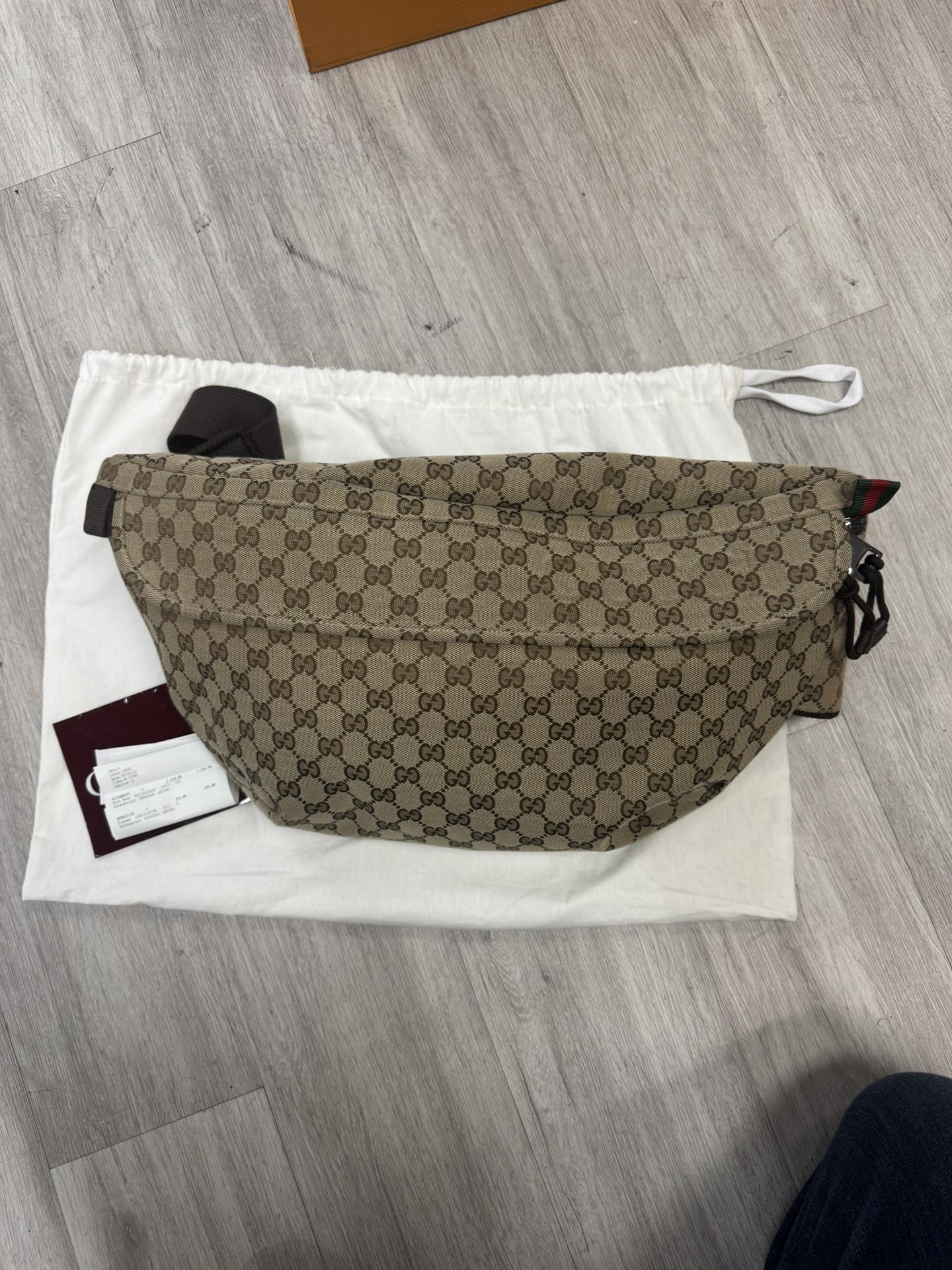 Gucci Extra Large Belt Bag New With Receipt