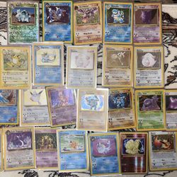 Vintage Pokemon Cards 