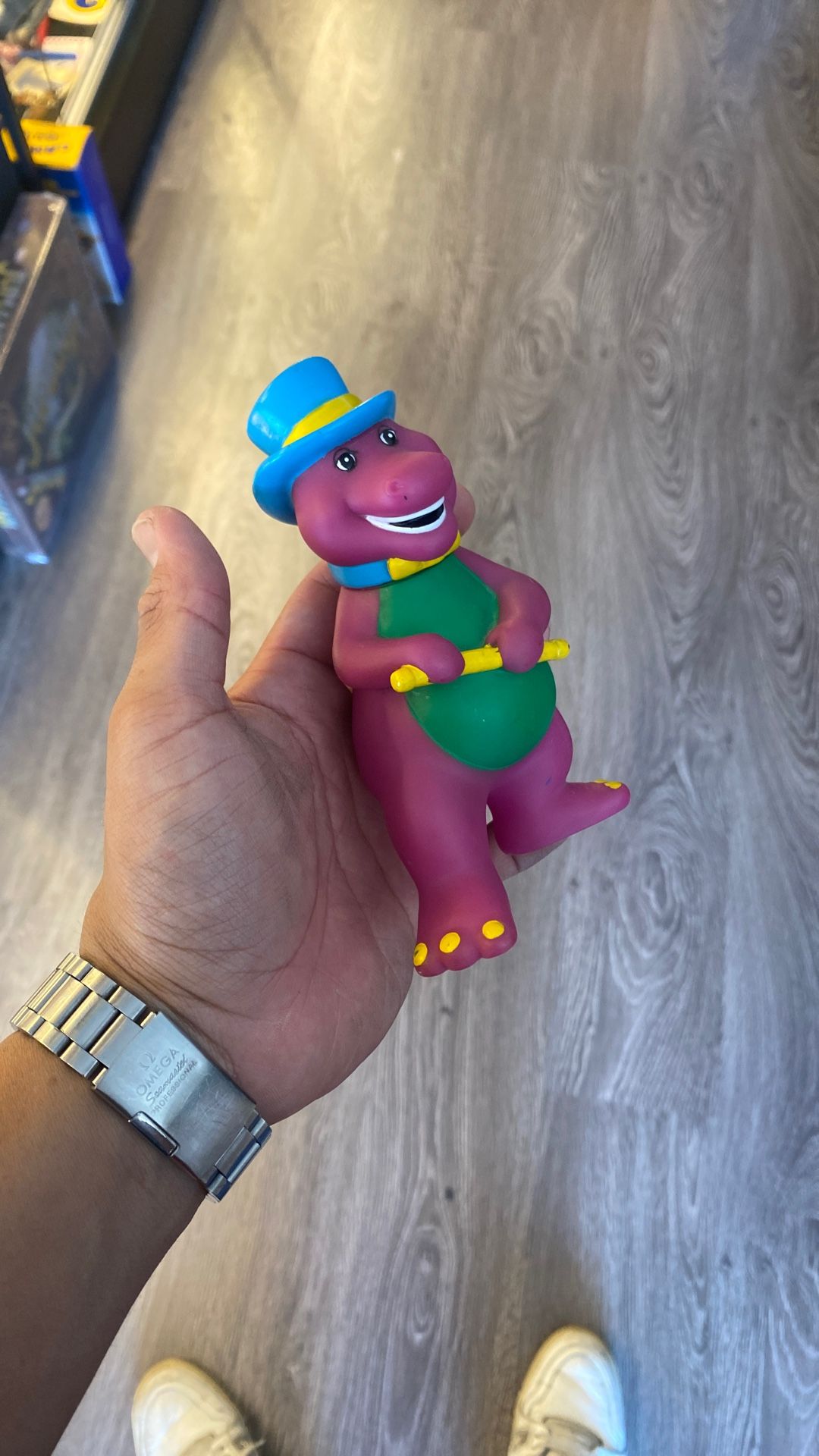 Vintage Barney Toy Figure