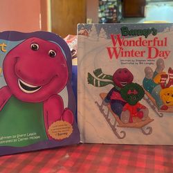Barney books vintage from 1990s