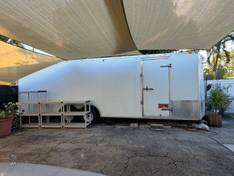 26 ft. Cargo Trailer with lighting and electrical outlets inside