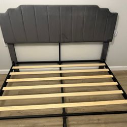 Queen Bed Frame with headboard 