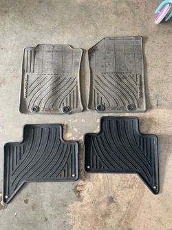 Toyota Tacoma floor mats