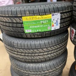 235/60/18 Brand New Set Of Tires