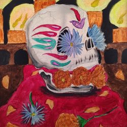 Skull 2 Painting
