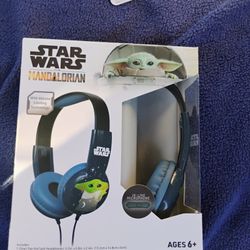 New Kids Safe Headphones Star Wars Mandarolan.