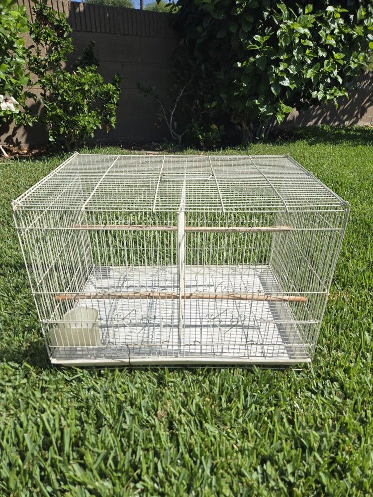 Small Divided Bird Cage