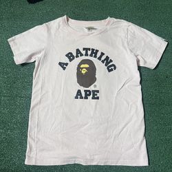 Bape Tee Pink 