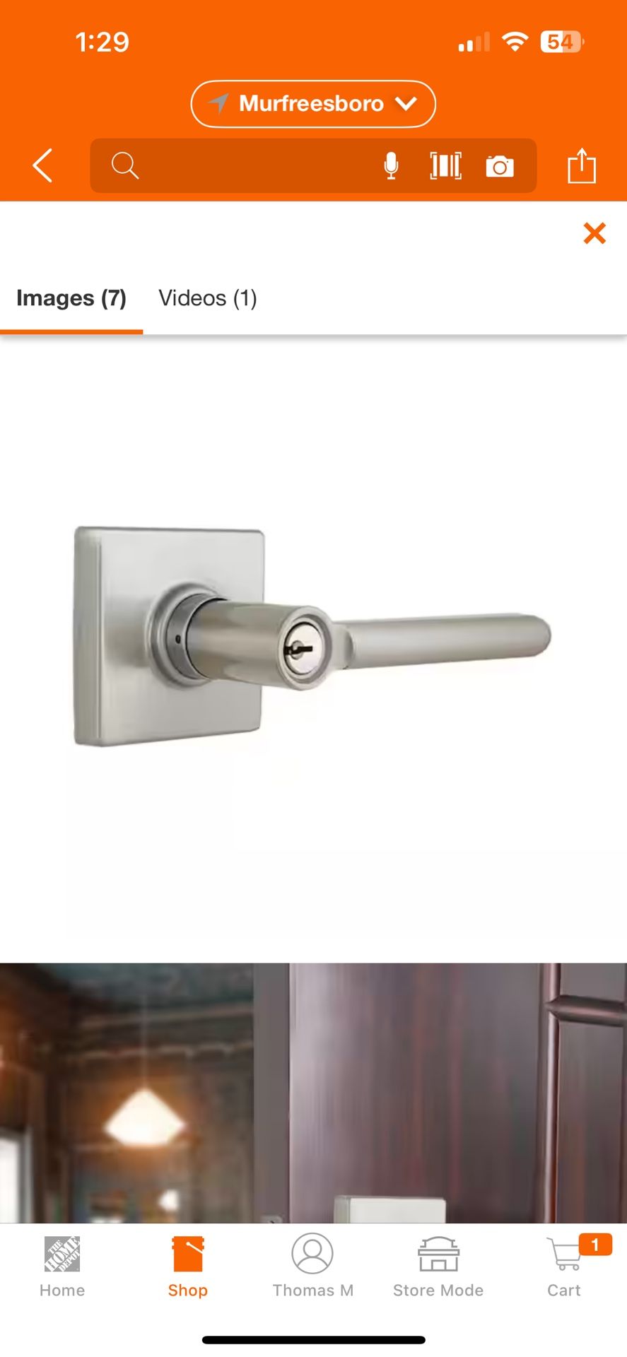 Keyed Entry Lever Left and Right Handed Doors Hardware and Keys Satin New in Box