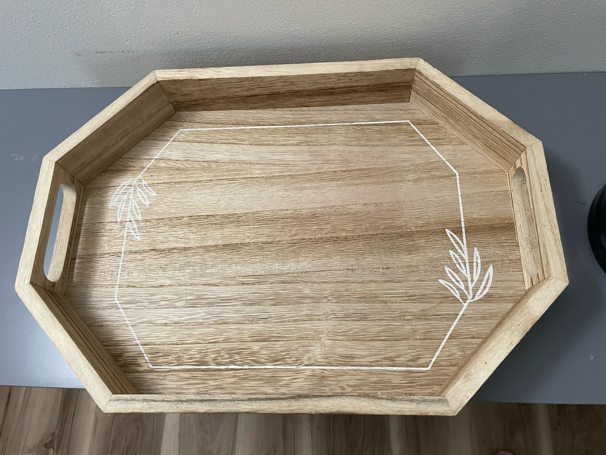 Kirkland’s Wood Serving/decorative Tray