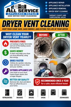 Dryer vent cleaning