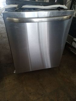 GE stainless steel ADA-compliant dishwasher with stainless tub - Free delivery