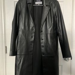 Reformation Veda 100% Genuine Leather Blazer Jacket
