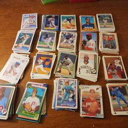 1980s-1990s Baseball Card Lot (400+ Cards).