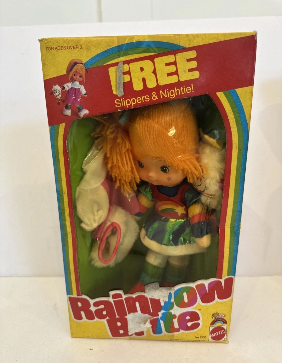 Vintage 1983 Rainbow Brite Doll and Twink Sprite Sealed Box Has Flaws