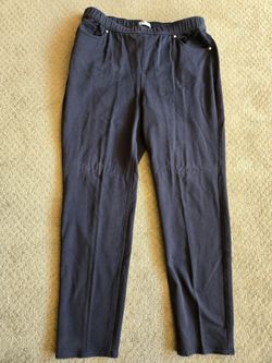 Catherines Knit Jean Pull On Pants Size 0X 14/16W