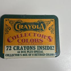 Crayons Crayola Collector’s Colors Limited edition 72 Plus 8 Retired Colors 