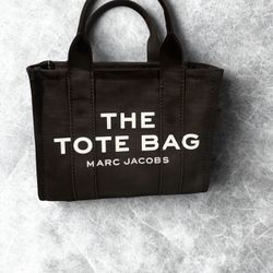 Marc Jacobs The Tote Bag – Mini – Black Canvas