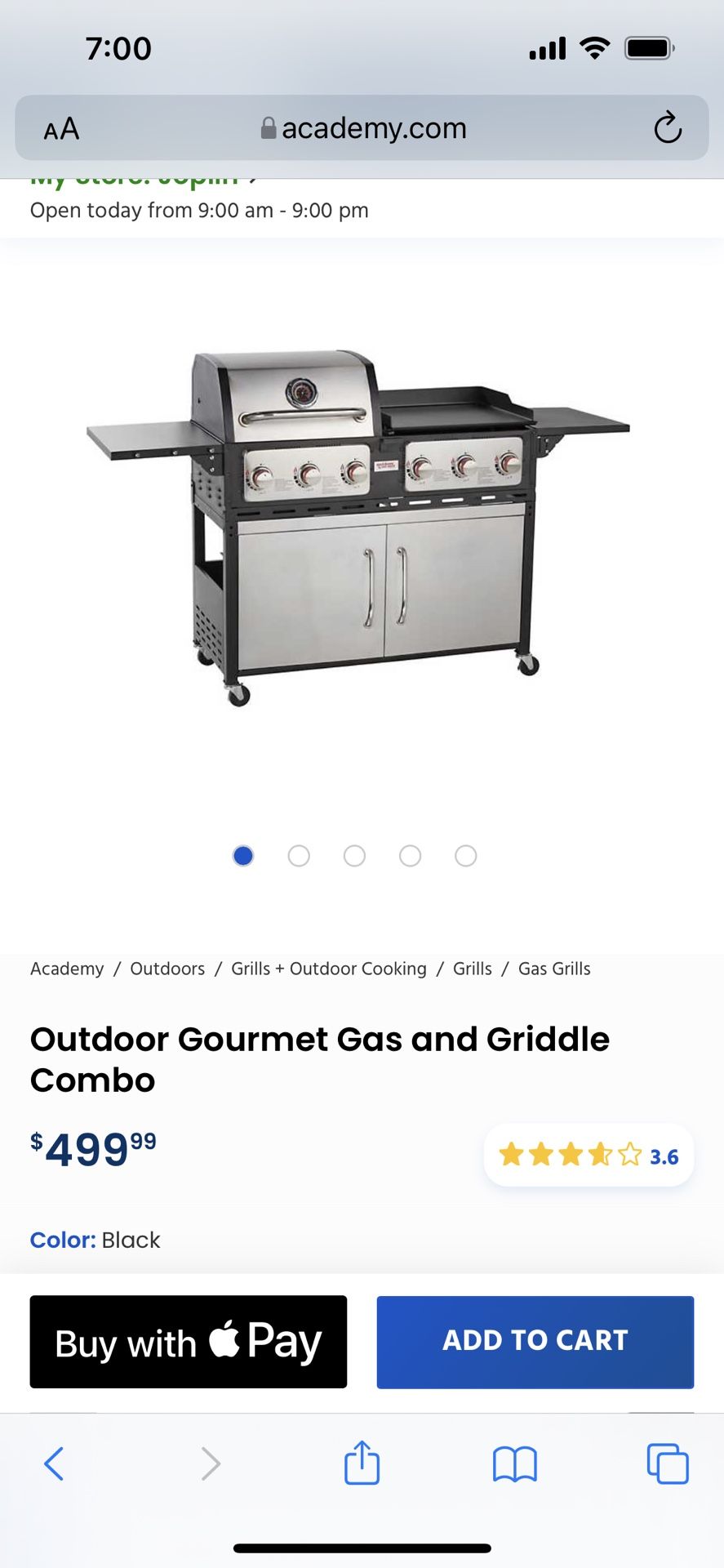 Barbecue Griddle