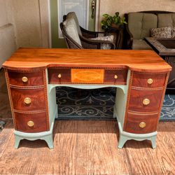 Antique Sheraton Style Desk/Vanity