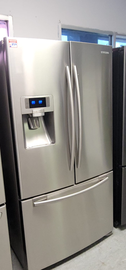 Samsung French Door Fridge – Stainless, Ice/Water Dispenser