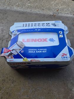 Lenox 11-Piece General Purpose Hole Saw Kit – New