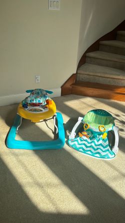 Baby chair and baby walker