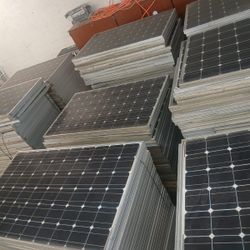 Sharp solar panel.  American made.  Works great.  