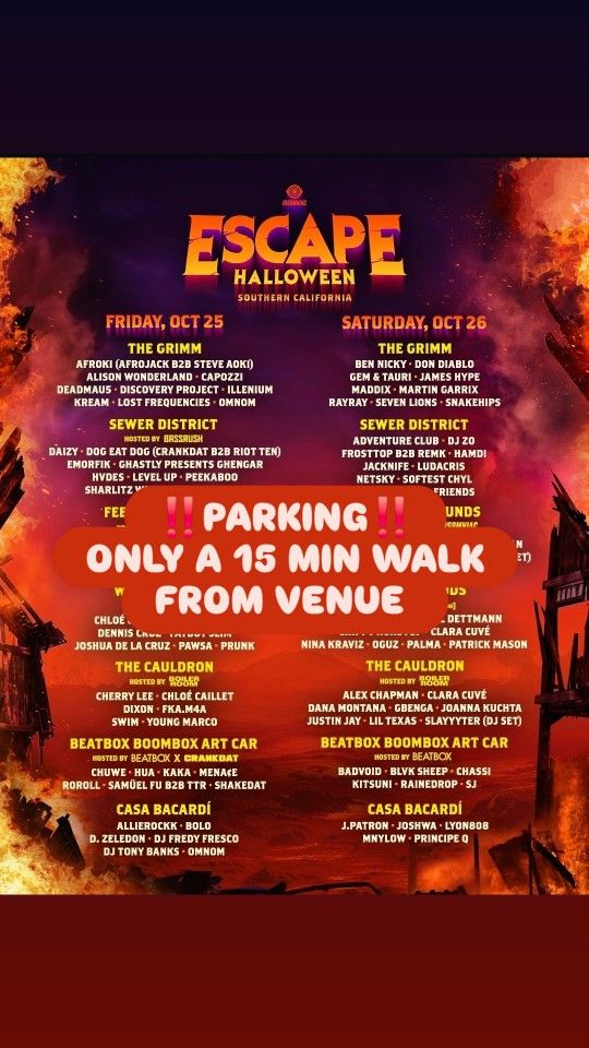 Escape 2024 Parking