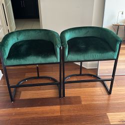 30” Emerald Bar Stool (set of 2)