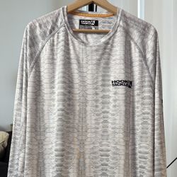 Hook & Tackle Men’s Fishing Shirt XL Long Sleeve UPF 50+ – Like New