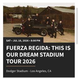 FUERZA REGIDA FLOOR TICKETS