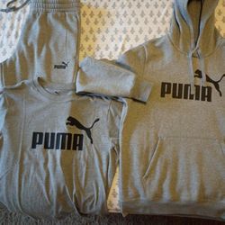 Brand New Puma Sweat Suit Size Large