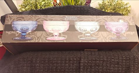 NIB - Modern Vintage  - Dessert Dishes