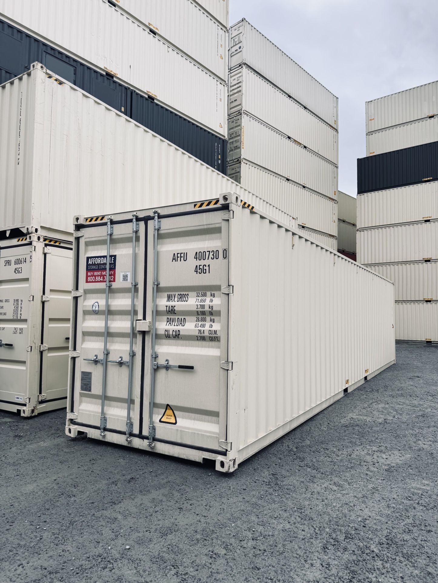 New 40’HC Shipping Containers