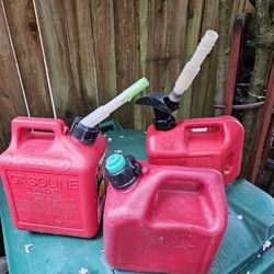 Canister For Gasoline 1; 1.5 Or 2 Gallons 