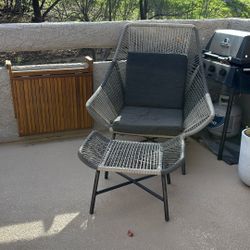 West Elm Large Patio Chair 