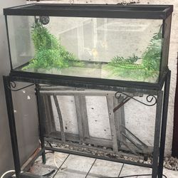 20 Gallon Tank With Stand/ Pecera de 20 galones con soporte