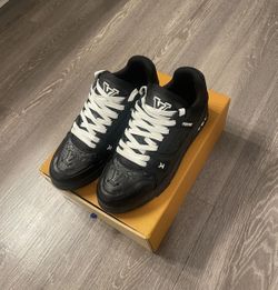 LV Trainer Sneaker. Black, Size 10 “43”
