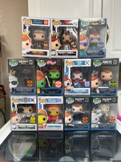 Funko pop lot Freddy funko NFTs exclusives San Diego comic con