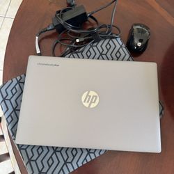 💻 HP Chromebook Plus Laptop 14” | Touchscreen | i3-N305 | 8GB/256GB | Con funda, mouse y cargador 🔥