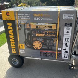 Firman 11400 Starting Watts Portable Generator