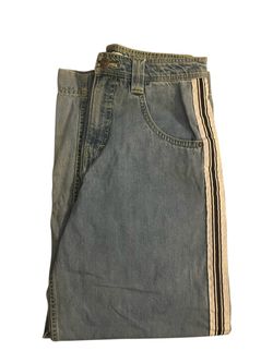 ALab Denim Jeans with Side Stripe Detail