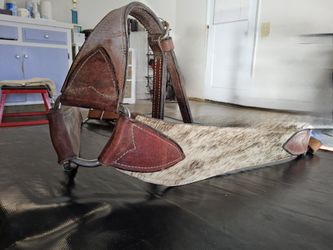 Cowhide Equine BREASTPLATE 