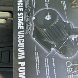 Vacuum Pump 6 Cfm Black Series