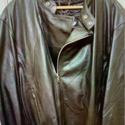 RoadKrome Mens XXL leather Motorcycle Jacket 