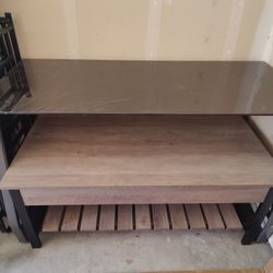 Glass Desk