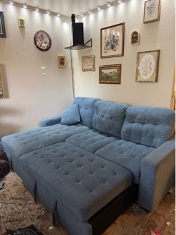 Couch with storage