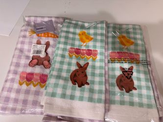 Easter Bunny Hand Towels