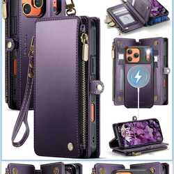 iPhone 17 Pro Magnetic Wallet Case Compatible with Magsafe